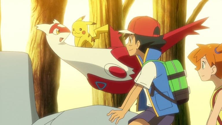 Ash und Latios!
