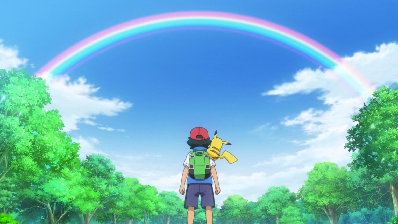 Der Regenbogen und der Pokémon-Meister!